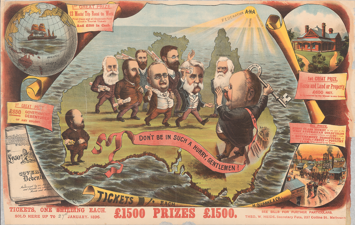 ‘Don’t be in such a hurry gentlemen!’, 1896