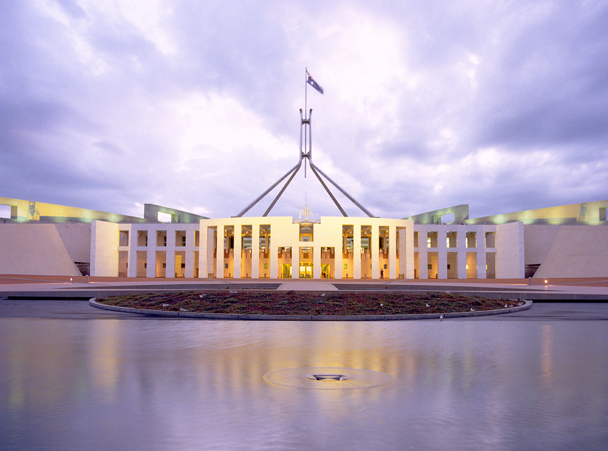 Australian Parliament House.