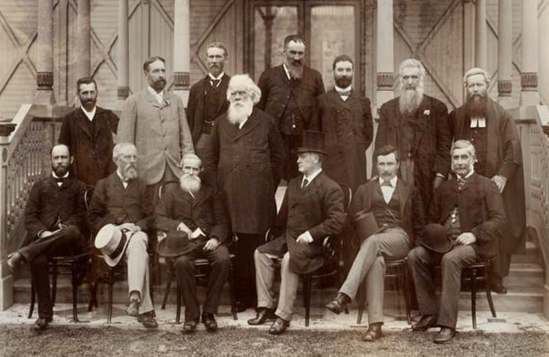 Members of the Australasian Federation Conference, 1890.