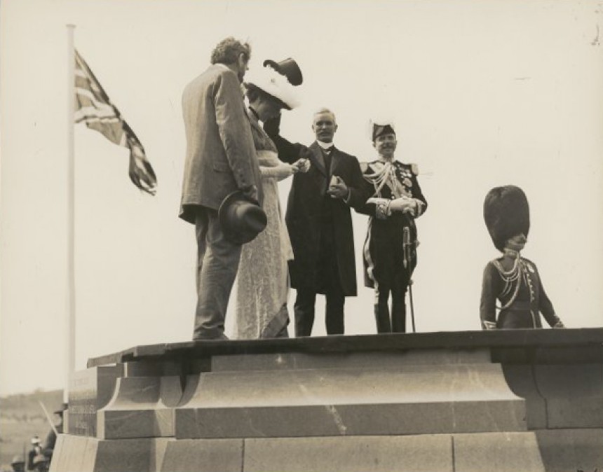 Naming of Canberra ceremony, 12 March 1913