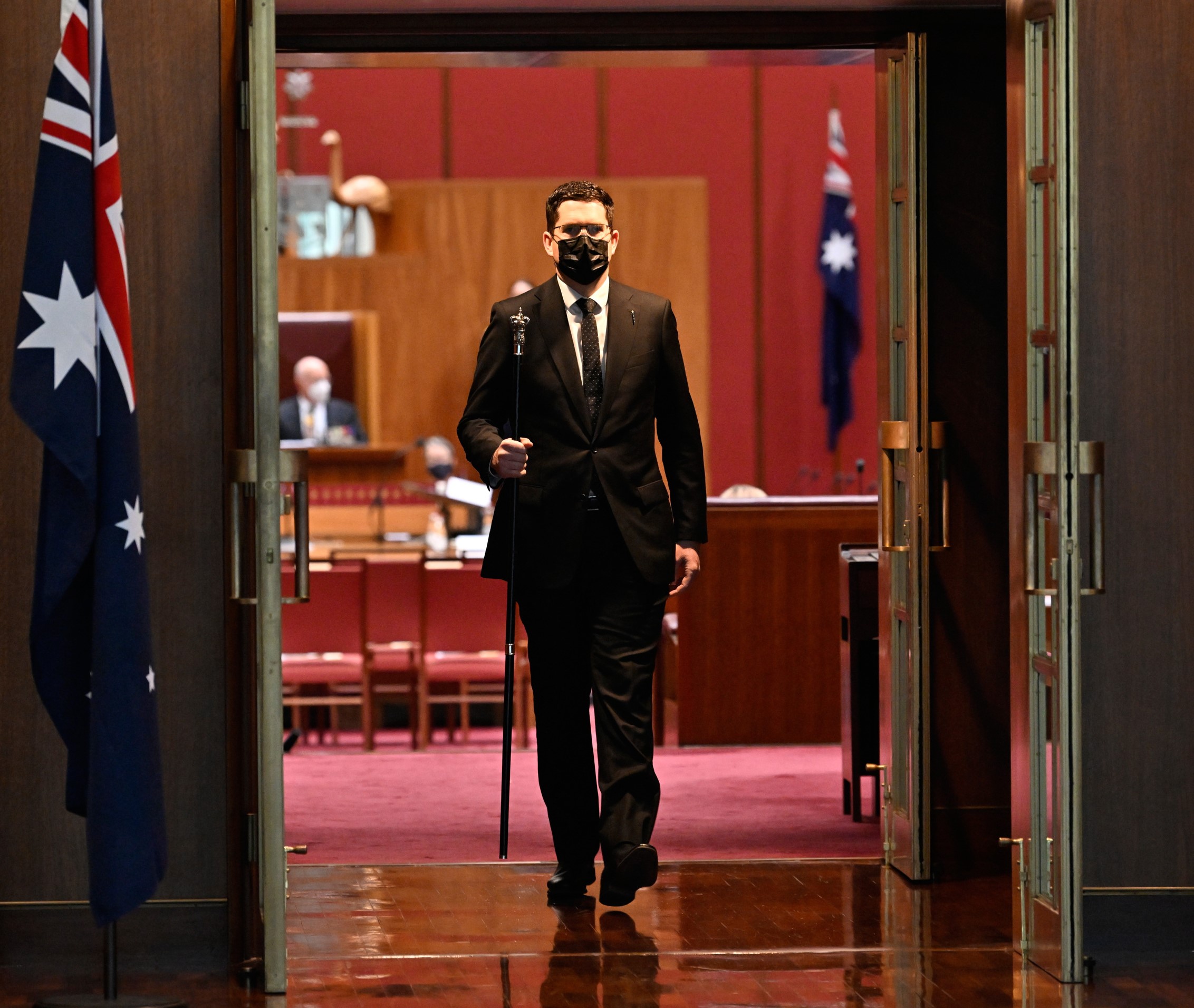 The Usher of the Black Rod in the Senate