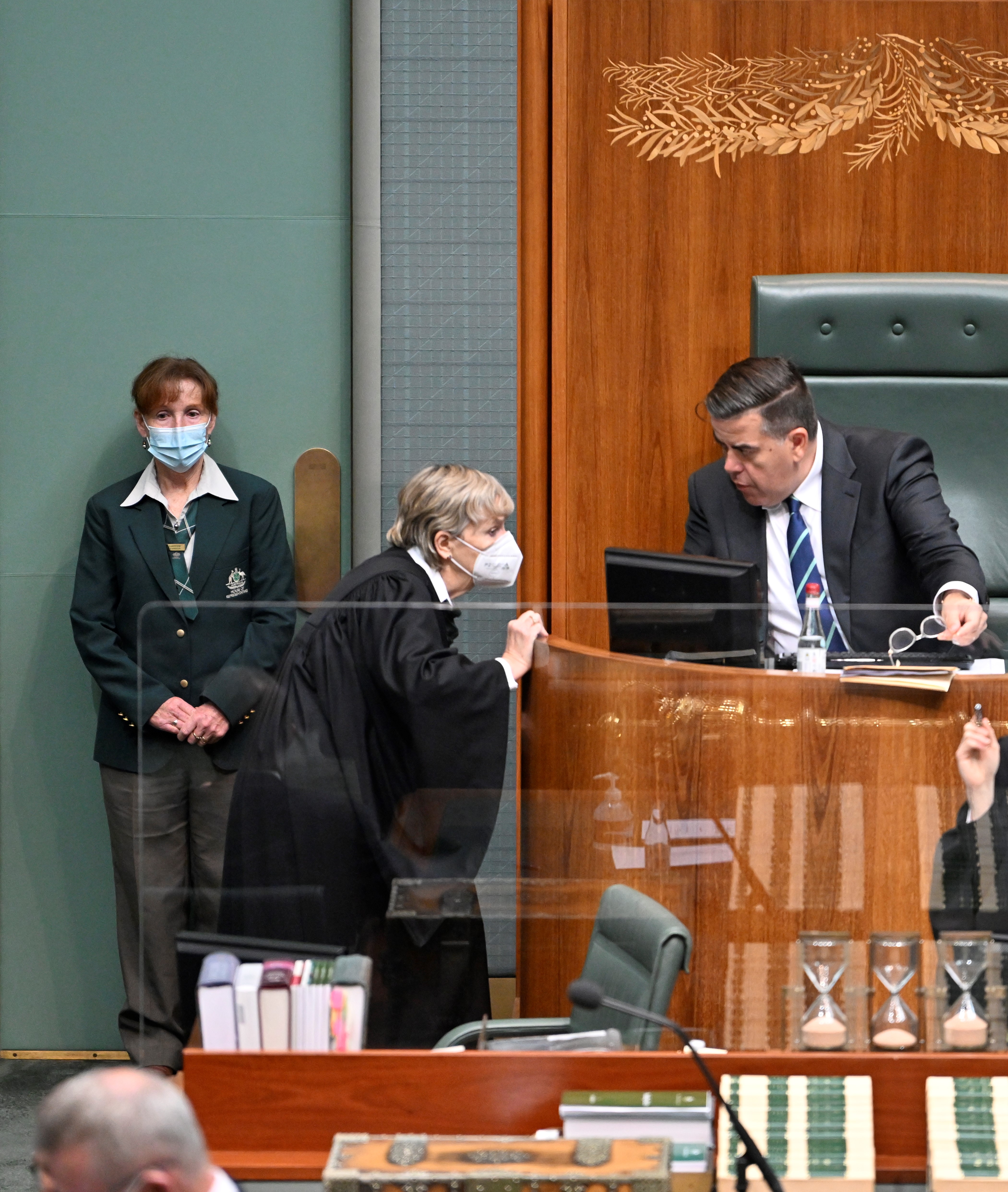 The Clerk of the House of Representatives.