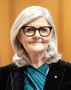 Portrait of Her Excellency the Honourable Ms Sam Mostyn AC